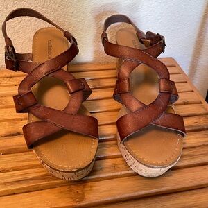 GH Bass leather sandals